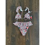 Maaji Joy Follows Reversible Ruffle Bikini Set Size Medium Photo 1