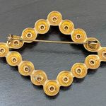 Vintage Unsigned Victorian Revival Red Stone Diamond Photo 5