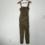 Free People Go West Utility Jumpsuit Moss Green XS Photo 2