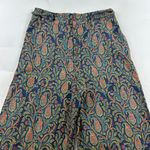 Sundance  Navy Printed Lightweight Cotton Wide Leg Lounge Pant S Photo 1