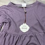 Knox Rose Hazy Lilac Purple Long Sleeve Babydoll Blouse - Size Small - NWT Photo 3