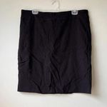 Mario Serrani Womens size XL Pull On Black Skirt No Slit Photo 0