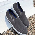 Rothy's Rothy’s • The Original Slip On Sneaker retired color Steel Gray discontinued Photo 2
