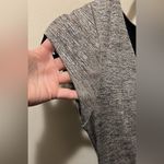 Maeve Anthropologie Tamera Silver Dress Wrap Jersey Ruched Womens small Photo 3