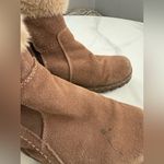 st. john's bay  Tan Faux Fur Boots Photo 5