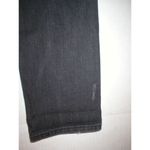 Free People New Womens  Jeans 25 Distressed Faded Black Urban Outfitters Roll up Photo 3