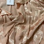 Lovers + Friends Lovers Friends NWT Bali Kimono Maxi Dress Pink Satin Ruffles Belt ~ Size M Photo 15