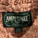 American Eagle NWT  Rose Pink,Knit, Hooded, Sweater, Size Small Photo 3