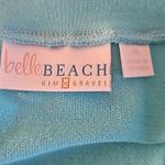 NWOT Belle Beach by Kim Gravel Aqua Blue Sleeveless Tunic Hoodie Women’s Size XL Photo 7