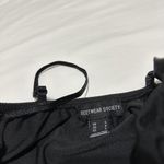 Women’s Streetwear Black Bodysuit Top Sz S Small Photo 4