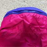 Columbia Vintage Windbreaker Jacket Green Pink Zip Up Hood Women Size XL Photo 8