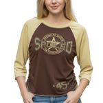 No Boundaries Y2K Spoiled Brown Tan Ruched Side Top Juniors Sz L 11/13 Vintage 2000s Photo 1