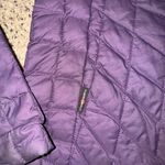 The North Face Women's Dark Purple Puffer Jacket Photo 5