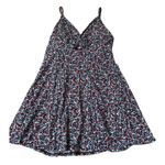 Blue Rain Blue Floral Fit & Flare Dress Women's Size Large NWT | 50-27 Photo 0