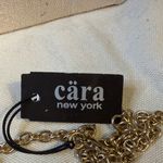 Cara Cara Gold and Black Floral Necklace Photo 2