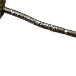 HAN sterling silver textured ball earrings for pierced ears. Photo 5