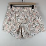 Free People FP Movement Shorts Womens S Printed In The Wild Mid Rise Paperbag Sporty Active Photo 1