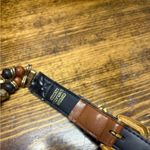 Beaded Belt Size‎ M/L Brown Photo 4