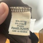 L.L.Bean Cotton Pull On Pants Women L Chocolate Brown Layer Minimal Gorpcore Photo 7