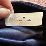 Kate Spade New York Velvet rhinestone pouch navy blue Photo 3