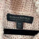 Banana Republic  Merino Wool Alpaca Blend Light Pink Knit Turtleneck Sweater‎ XS Photo 2