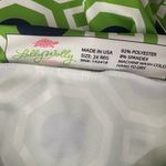 Lolly Wolly Doodle Navy and Lime Geometric Dress Green Size XXL Photo 1