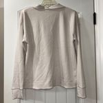 Apana  Beige Quarter Zip Pullover Women's Large Photo 1