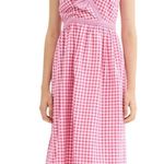 NWT Compañia Fantastica Gingham Midi Dress Photo 0