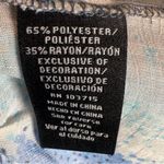 Zac and Rachel  soft colors abstract print bell sleeve top size small Photo 6