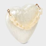 Target Pearlized Heart Purse Photo 3