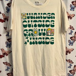 Wander outside grow inside tee Size L Photo 0