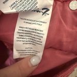 Seven7 Hot Pink Frayed Hem Denim Shorts Size 10 Photo 8