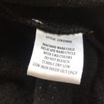 Dylan  Black Metallic Shiny Racerback Tank Top Women’s Size X-Small Photo 6