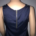 Tommy Hilfiger Tommy Girl Womens Sleeveless Tank Top Size Small Blue Gold Anchor Boat Nautical Photo 2