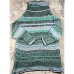 Free People  Womens Medium Striped Alpaca Blend Knit Tunic Sweater Photo 1