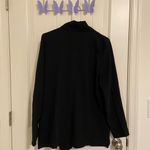 New York & Co. NWOT New York &‎ Company women’s solid black button stretch jacket medium Photo 5