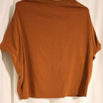 Brown Batwing Tee Cocoon T Shirt xs small Size XS petite Photo 4