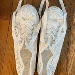 David's Bridal NWOT David’s Bridal White Lace Sneakers Photo 0