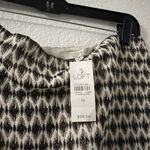 Loft  Diamond Jacquard Metallic Skirt Photo 6