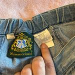 Hammerschmid 90s vintage denim midi skirt embroidered flowers pewter buttons 1X Blue Size undefined Photo 5