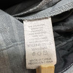 Be cool Y2K 90s Dress Pants Medium Gray Pinstripe Wide‎ Straight Leg Low Rise  Photo 6