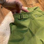 Ellen Tracy  Size‎ 8 Green Pants Cargo Tie Gather Front Loop Sides Crop Photo 10