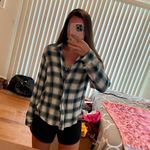 American Eagle Flannel Plaid Shirt Photo 3