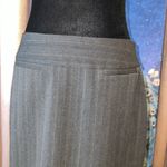 CAbi  Size 8 Pinstriped Midi Skirt Photo 1