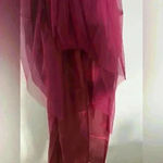 MELLODAY Smoked Tiered Chiffon Maxi Dress Size Small - NWT Photo 5
