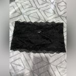 CHUNS Black Lace Bandeau Tube Top Size F Photo 2