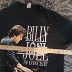 Fruit of the Loom Billy Joel Black Concert Graphic Tee 2021/22 Womens Medium Photo 6