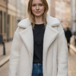 C&C California NWT C& C California White Teddy Faux Fur Sherpa Cozy Coat XL Ivory white Photo 0