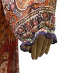 ECI COPY -  Sheer Crochet Floral Boho Long Sleeve Boho Festival Midi Dress Women… Photo 8