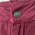 Free People Stay Awhile Carpenter Pants Mulberry Size 4 Purple Maroon Wide Leg Photo 9